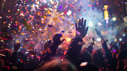 Crowds Gather to Celebrate the Iconic New Year's Ball Drop