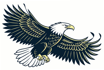 eagle in flight