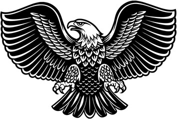 Obraz premium eagle in the form of an eagle