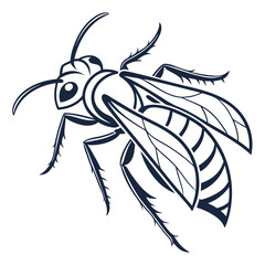 Adobe Illustrator Artwork insect icon vector.