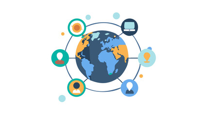 globe, global social networks