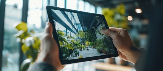 Digital Greenhouse, Capturing Nature's Beauty with a Tablet Device