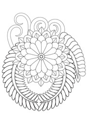 PrintFlowers Coloring Pages For Adules