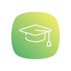 Education  Icon vector stock illustration