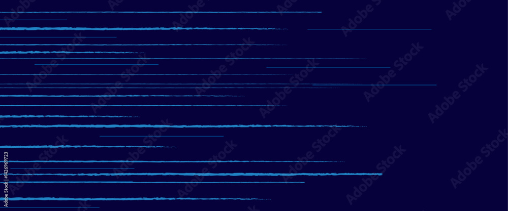 Poster vector blue neon laser lines abstract futuristic tech background.