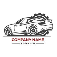 Automotive repair shop logo