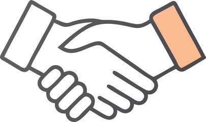 Obraz premium handshake-icon-type.eps