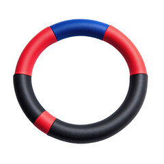 Pilates Ring With Foam Handles Isolated On  isolated on a transparent background