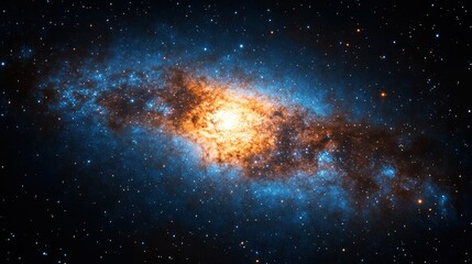 Fototapeta premium Cosmic nebula expanse
