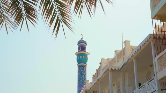 Majestic Minaret of Masjid Al Rasool Al A'dham, Oman