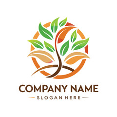 Fototapeta premium Growing Together Logo