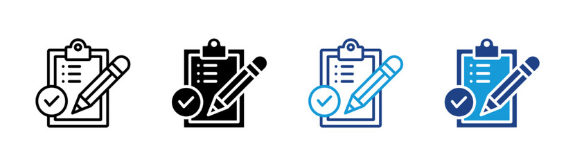 Obraz premium Task Check Icon