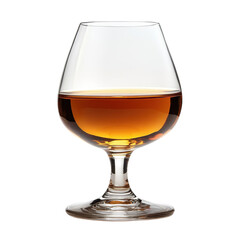 Brandy Snifter isolated on transparent background.