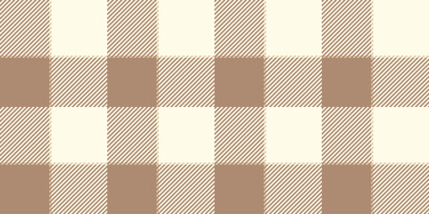 Subtle beige and brown buffalo plaid pattern. Perfect for rustic, autumnal designs, textile prints, or website backgrounds.  Evokes warmth, comfort, and a touch of farmhouse chic.