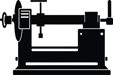 vector illustration of a microscope