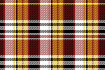 Vibrant autumnal plaid pattern.  Perfect for textile design, fashion, or website backgrounds. This seamless texture offers a warm, rich aesthetic, evoking feelings of comfort and tradition.