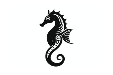 black and white fish