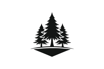 Fototapeta premium christmas tree icons