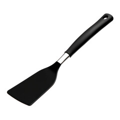 Pancake Turner With Wide Silicone Head  isolated on a transparent background