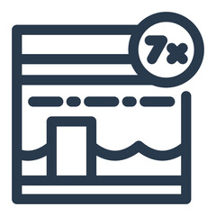 Tawaf Seven Circuits Around Kaaba Icon
