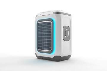 Fototapeta premium Portable, modern, solar-powered personal cooler.