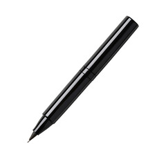 Sleek Black Marker Isolated on White Background for Creative Art and Design Projects