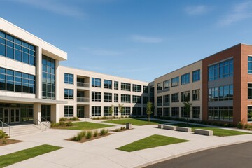 Modern educational campus architecture.