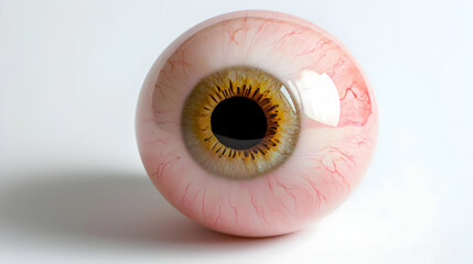 Human Eye Model Closeup