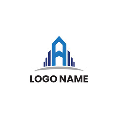 Fototapeta premium real estate logo