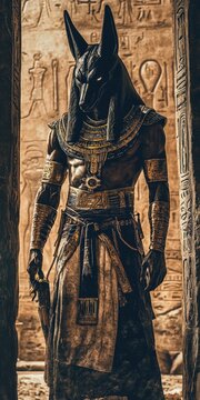 Anubis with Guardian of the Underworld.