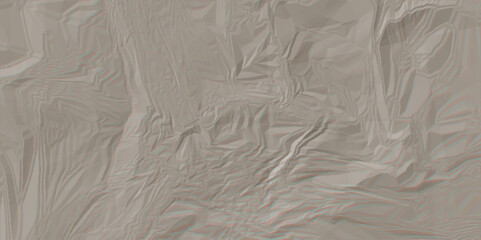 Abstract Crumpled Foil Texture Soft. Recycled packaging, horizontal kraft page texture, wrapping paperboard.