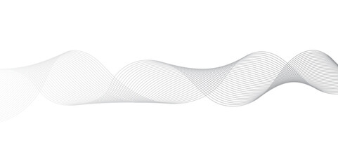 Abstract white futuristic blend waves technology dynamic lines. Modern gradient flowing wave lines glowing moving lines, Technology flow grid blend curve wave line digital isolated energy,