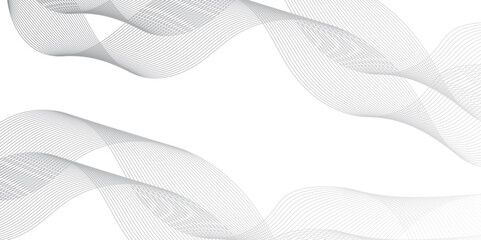 Abstract white futuristic blend waves technology dynamic lines. Modern gradient flowing wave lines glowing moving lines, Technology flow grid blend curve wave line digital isolated energy,