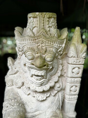 chinese thai figure gargoyle portrait