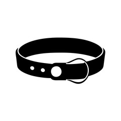 belt icon, belt silhouette vector illustration-simple silhouette illustration of belt,belt vector