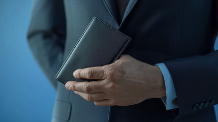 business man's wallet