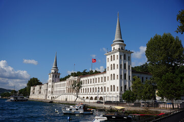 Fototapeta premium Kuleli Military High School in Istanbul, Turkiye