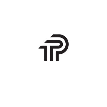 TPP Letter monogram Initial Logo Design Template Vector Illustration. TPP elegant and Professional icon design