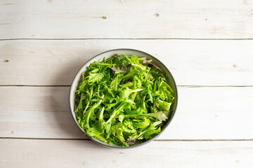 Mix salad leaves