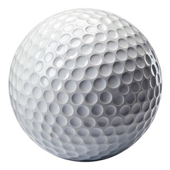 golf ball isolated on white background