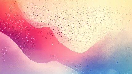 dotted vector art on textured pastel paper background with smooth gradient