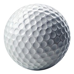 golf ball isolated on white background