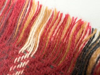 Handcrafted textile showcasing vibrant colors and intricate patterns, perfect for decorative uses...