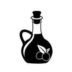 olive oil bottle icon, olive oil bottle silhouette vector illustration-simple silhouette illustration of olive oil bottle,olive oil bottle vector