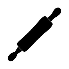 rolling pin icon, rolling pin silhouette vector illustration-simple silhouette illustration of rolling pin,rolling pin vector
