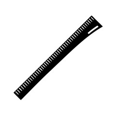 ruler icon, ruler silhouette vector illustration-simple silhouette illustration of ruler,ruler vector