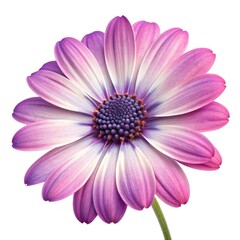 Obraz premium pink daisy isolated on white