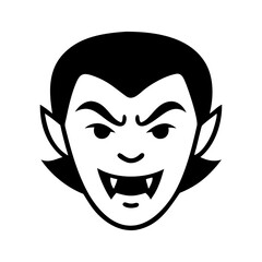 vampire icon, vampire silhouette vector illustration-simple silhouette illustration of vampire,vampire vector