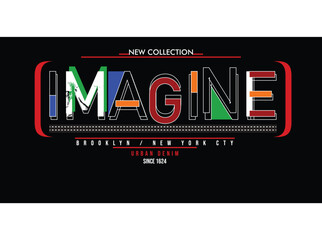 Slogan t-shirt design, vector illustration artistic element retro art, to be great, brooklyn, increase, urban, sport division, underground, freedom, nyc, new york city.