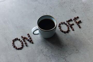 The image depicts the words 